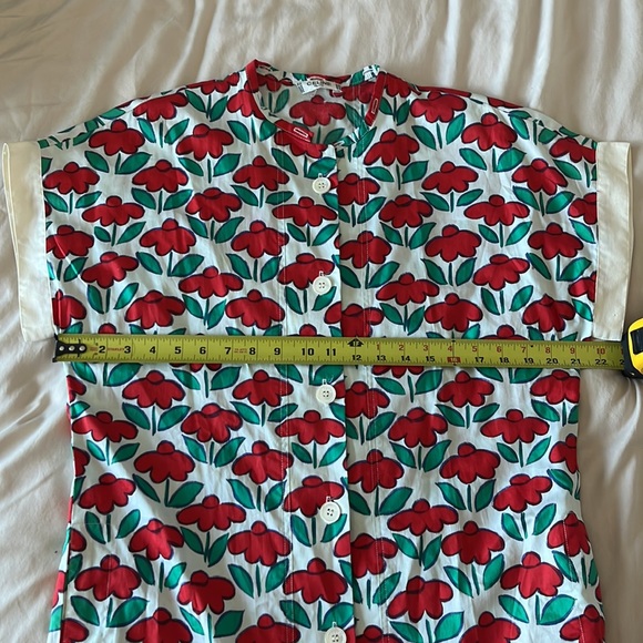 Vintage Celine Rose Dress - Picture 10 of 12